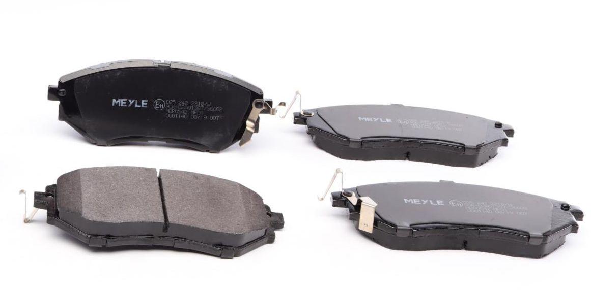 Колодки тормозные передние Meyle 025 242 2218/W Subaru Legacy IV 2.0-3.0 03-09