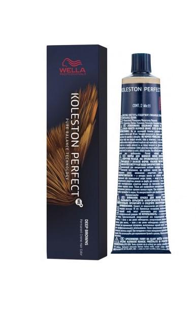 Краска для волос Wella Professionals Koleston Perfect ME+Deep Brown 4/77 Mittelbraun braun-intensiv 60 мл