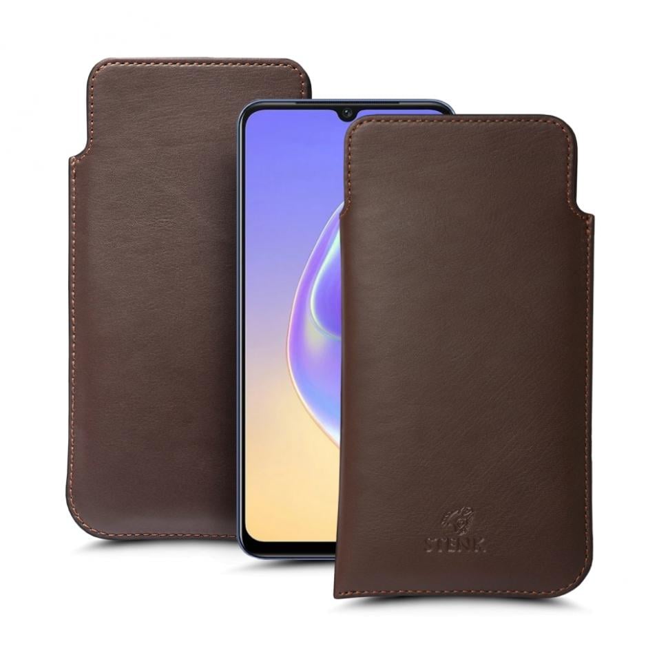 Футляр Stenk Elegance для Vivo V21e 4G Коричневый (69995) Футляр Stenk Elegance для Vivo V21e 4G Коричневый (69995)