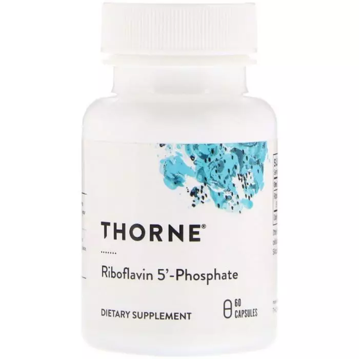 Рибофлавин 5' фосфат Thorne Research 60 капсул (THR11502)