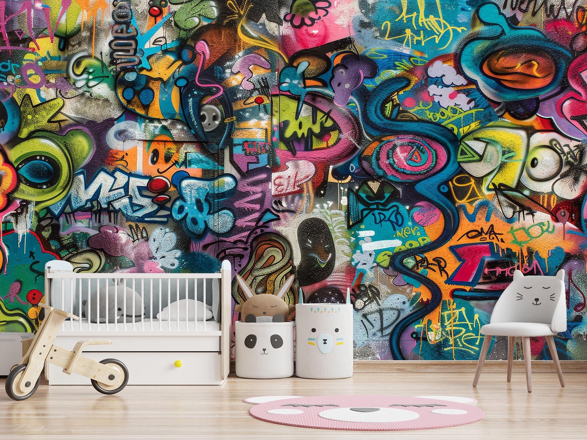 Фотошпалери флізелінові Фанк графіті 245х368 см (SPF-113/7) - фото 8