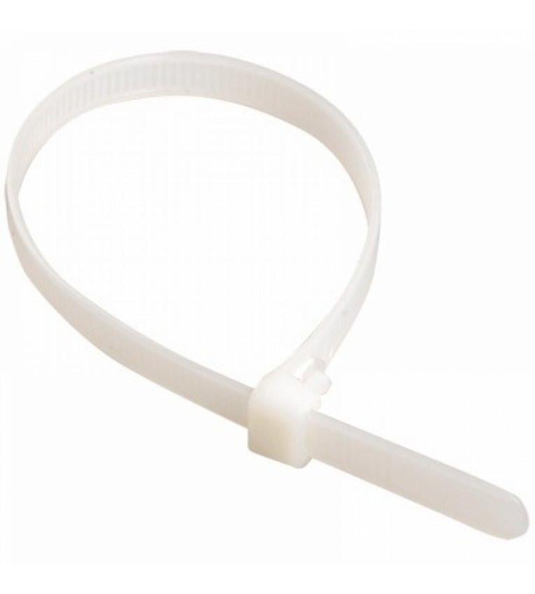 Стяжки кабельні 7,5х450 мм Білий (3.3.5.89265)