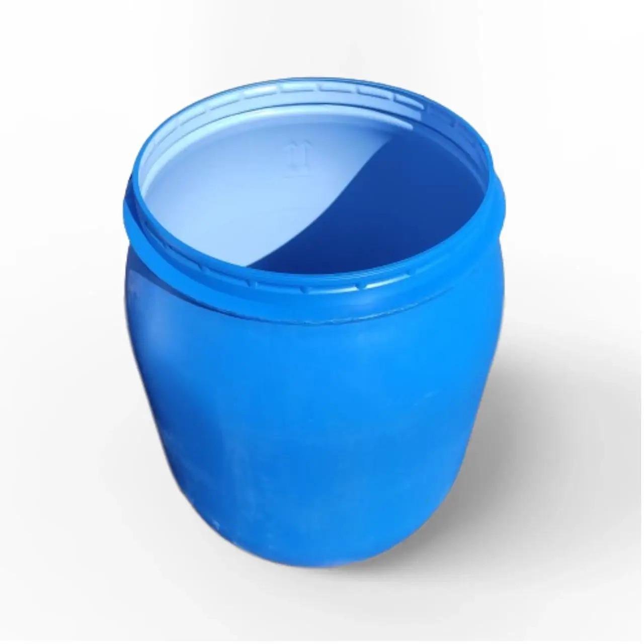 Бочка для брожения Litolan с гидрозатвором U металлическим хомутом и латунным сливным краном 1/2" 150 л (276121М) - фото 6