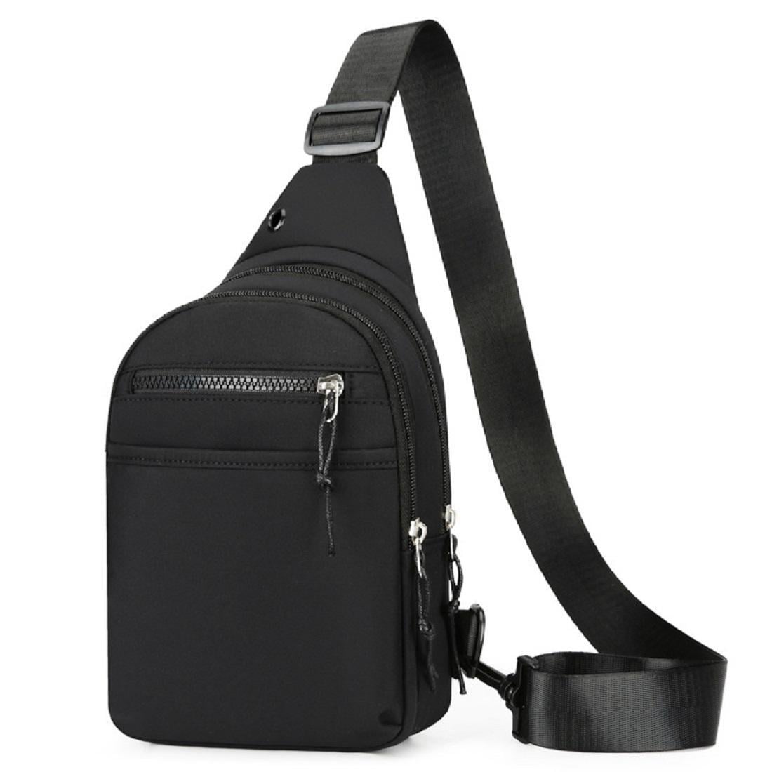 Поясная сумка мужская слинг Royal Bag ATN01-002A Черный (6905)