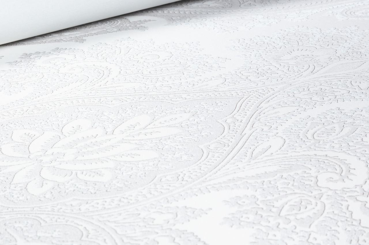 Обои флизелиновые AS Creation Garda 38730-4 Противень винил горячего тиснения 1,06х10,05 м Серый