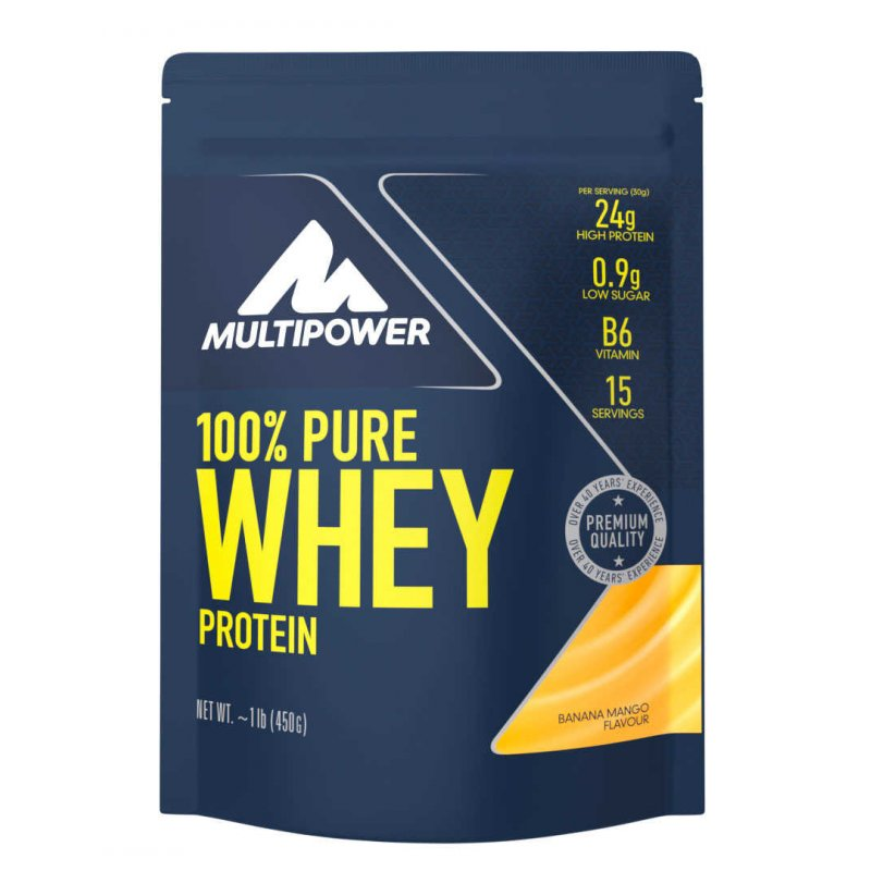 Протеїн 100% Pure Whey Protein Banana Mango 450 г - фото 1