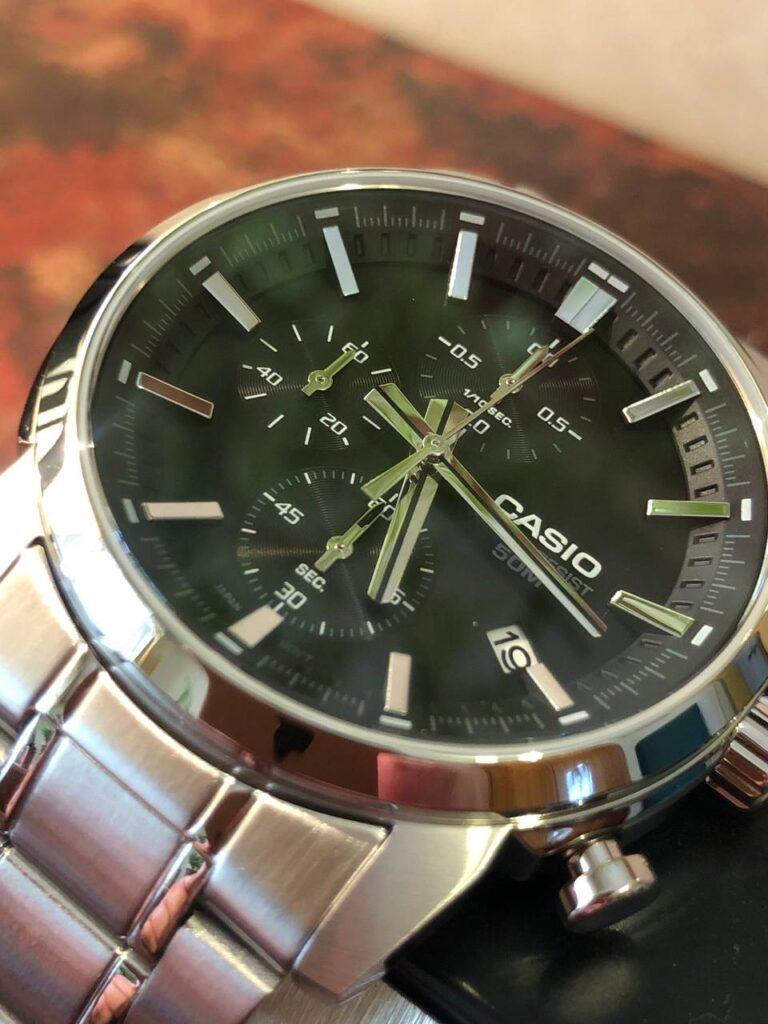 Наручний годинник чоловічий Casio MTP-E510D-1A d 42 мм Чорний (2470742125) - фото 5 Наручний годинник чоловічий Casio MTP-E510D-1A d 42 мм Чорний (2470742125) - фото 5