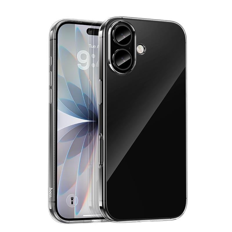 Чохол-бампер HOCO Light Series TPU Case для iPhone 17 Прозорий (29858)