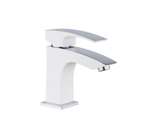 Смеситель для умывальника KOER KB-10007-04 Белый/Хром (KR5149)