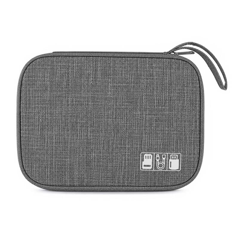 Сумка-органайзер Lesko SM015 для кабелей Grey (36986785)