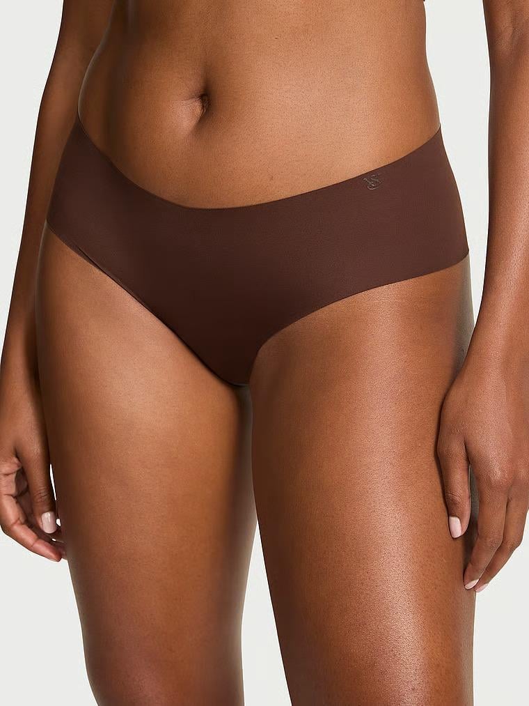 Трусики чики Victoria's Secret No-Show Cheeky Panty Brown S Коричневый (27002399)