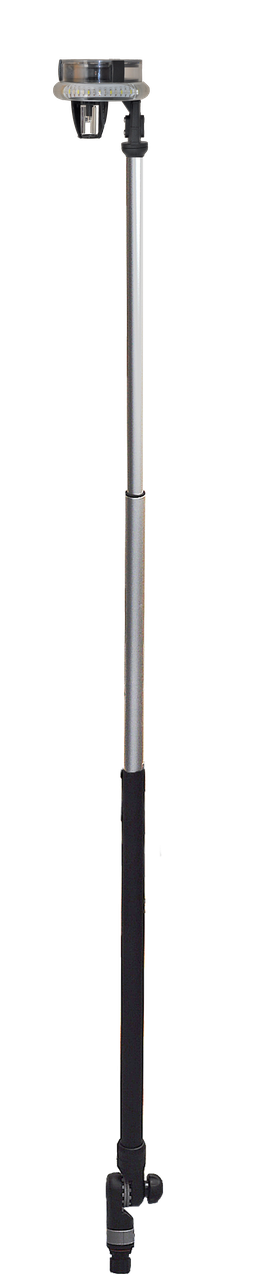 Телескопический штатив Borika FASTen Lf1100 для портативных навигационных огней LONAKO 1,1 м Черный (01.08.006.01.04) - фото 4