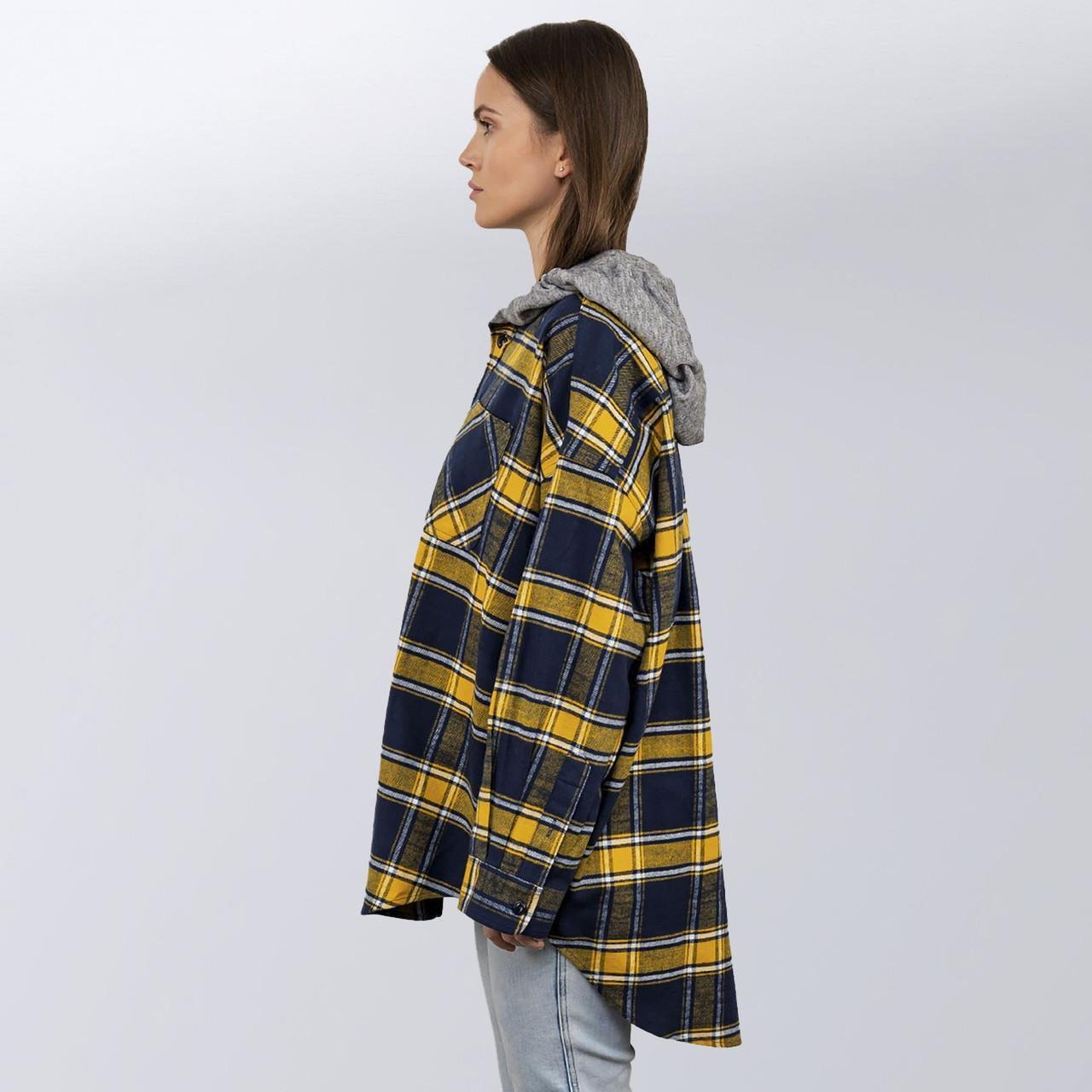 Сорочка жіноча R13 S Синій (2797308431) - фото 2