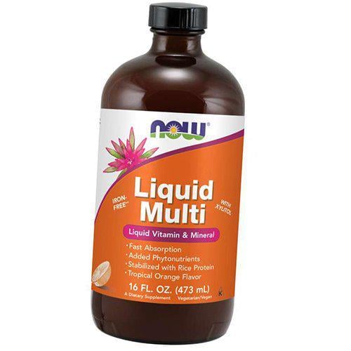 Мультивитамины и минералы Liquid Multi Апельсин 473 мл (36128271)