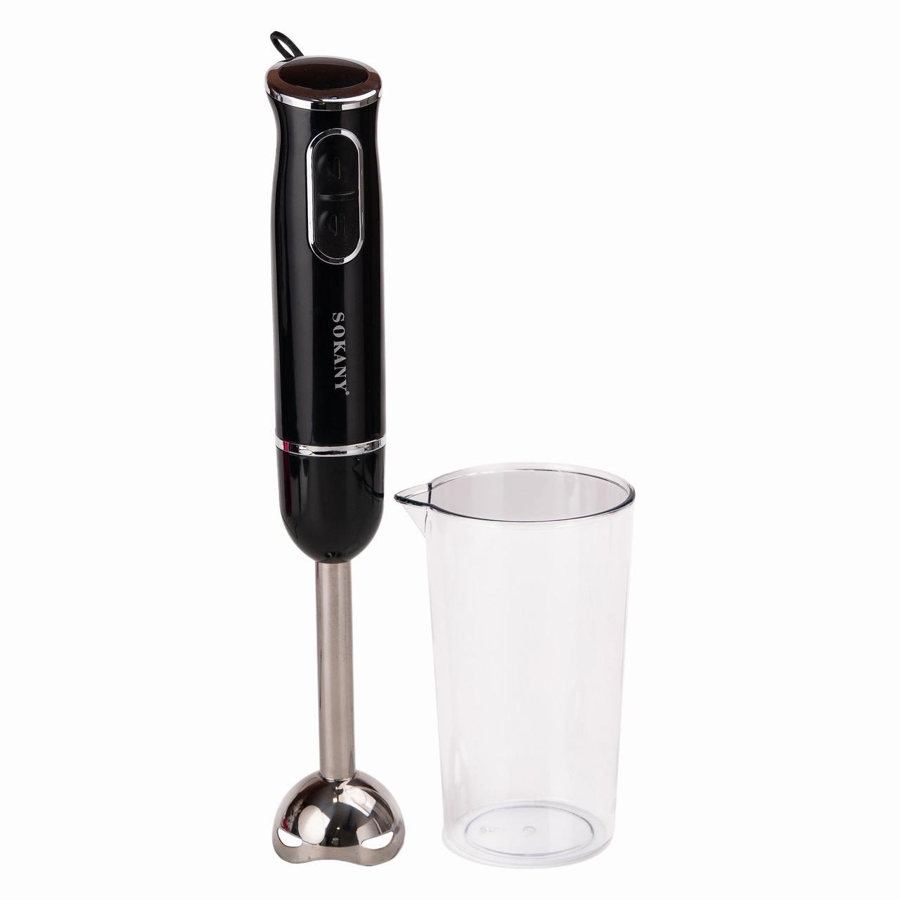 Блендер ручной Sokany 1726 погружной 300 Вт Черный (5113) - фото 5 Блендер ручной Sokany 1726 погружной 300 Вт Черный (5113) - фото 5