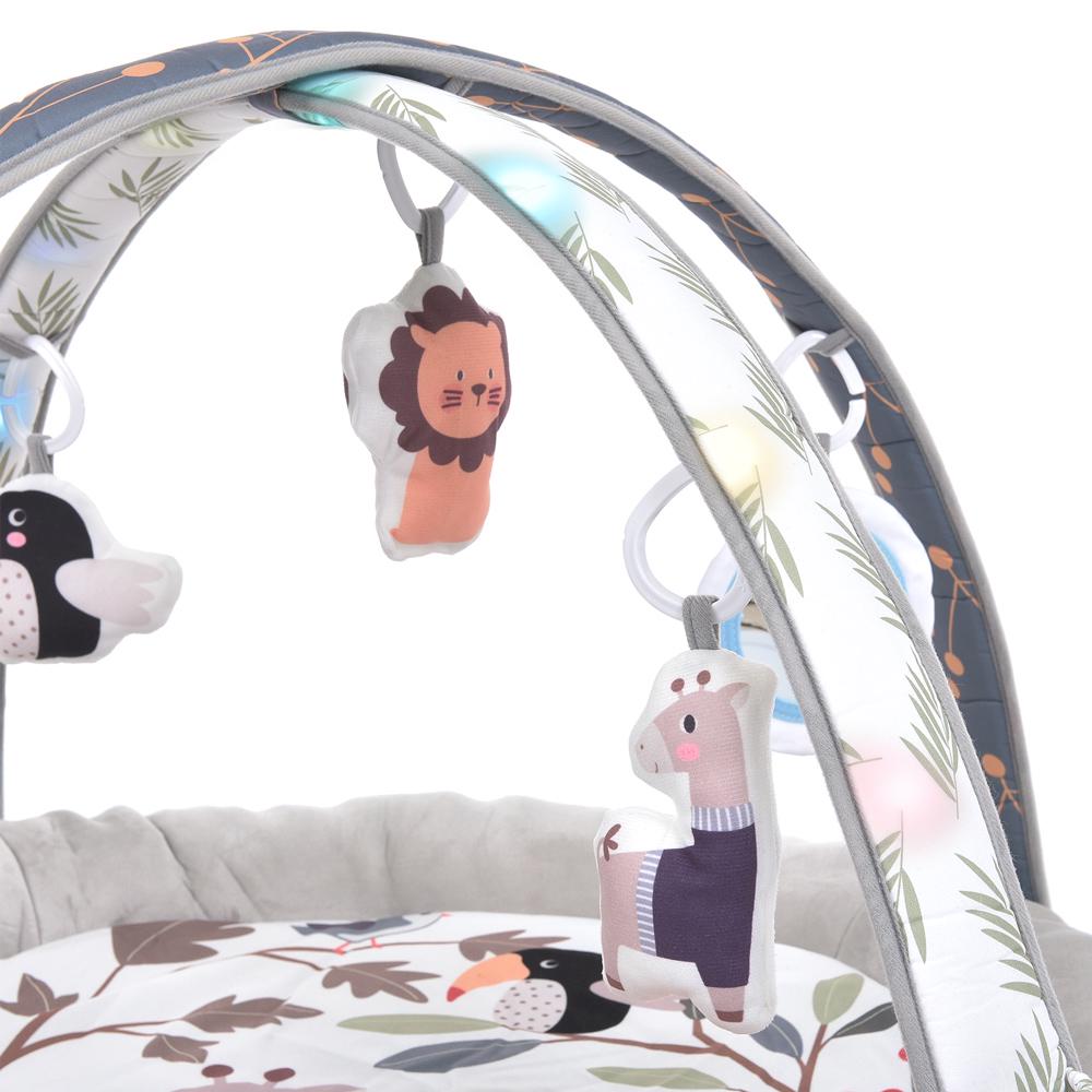 Розвиваючий килимок для немовляти El Camino ME 1170 Beige - фото 3 Розвиваючий килимок для немовляти El Camino ME 1170 Beige - фото 3