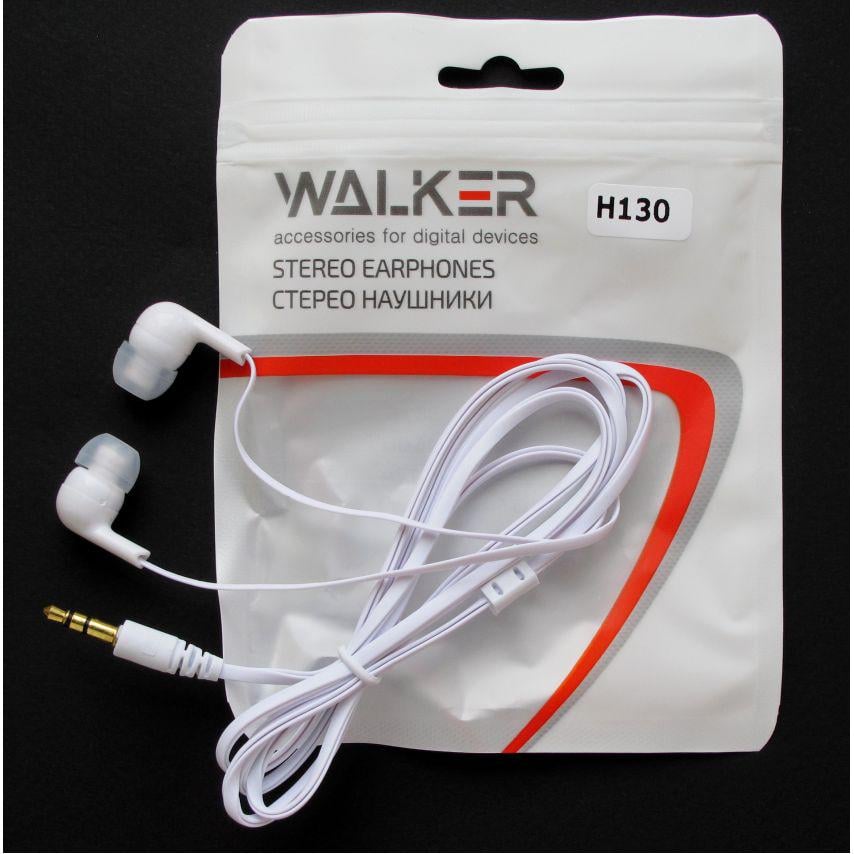 Наушники WALKER H130 White (0557) - фото 1