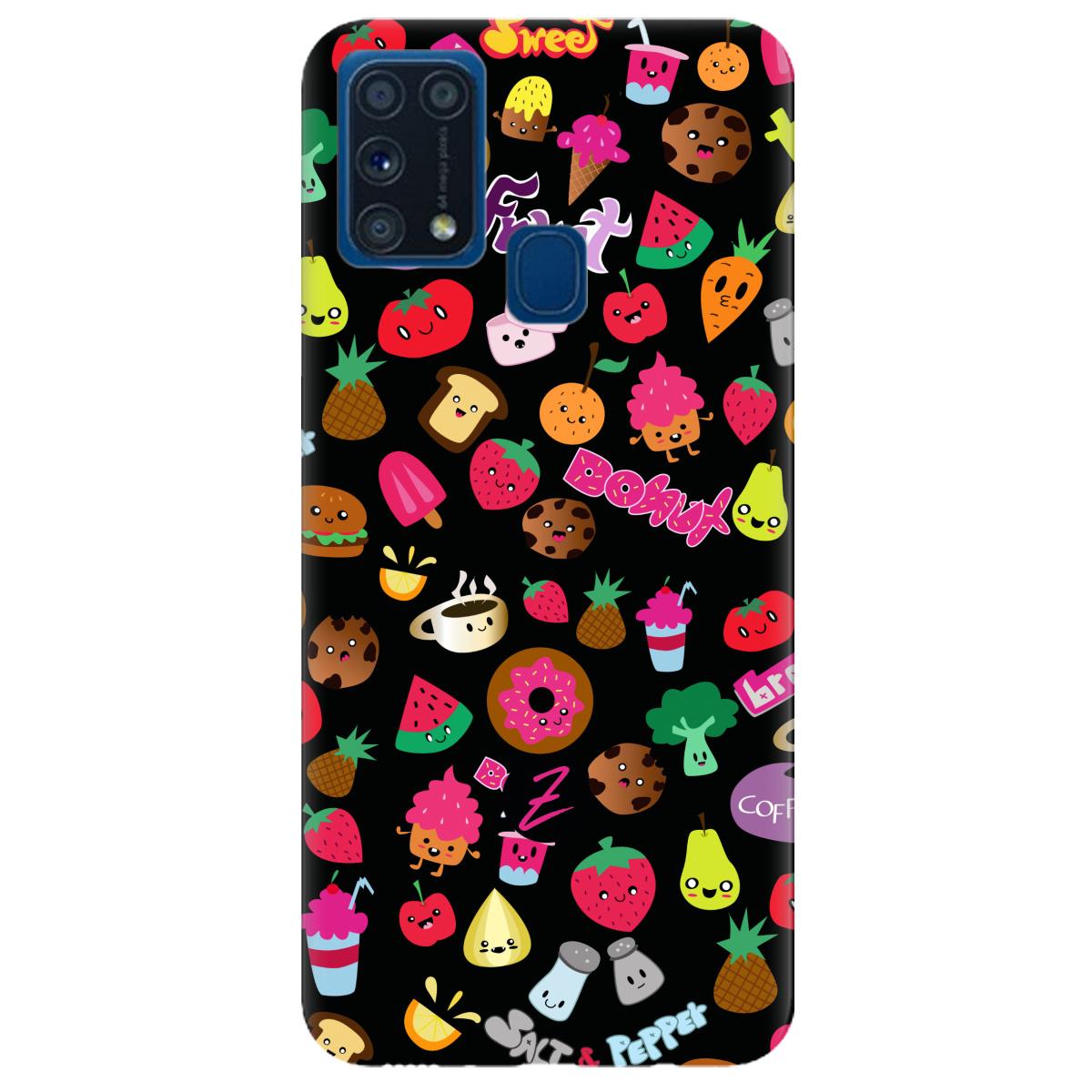 Силиконовый чехол Zorrov для Samsung Galaxy M31 - Kawaii (14190040139098764)