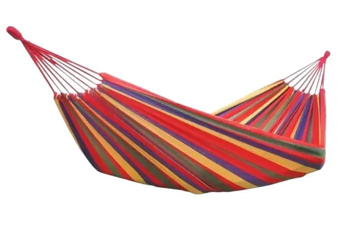 Гамак підвісний тканинний мексиканський без планки 180х80 см (МХ-00007178)