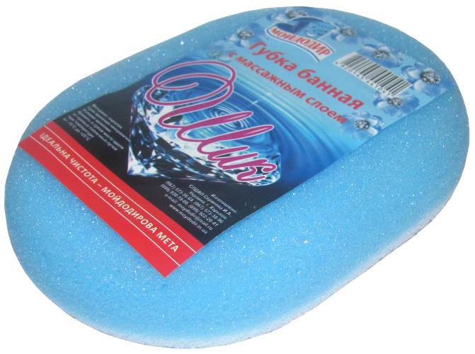 Губка банная Мойдодыр массажная Шик