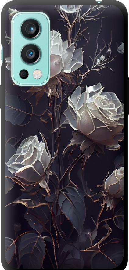 Чохол на OnePlus Nord 2 Троянди 2 (5550b-2468-42517)