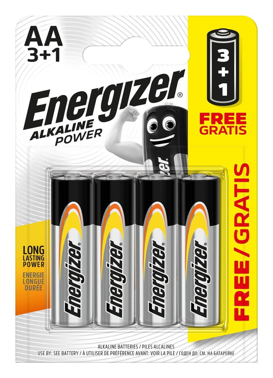 Батарейка Energizer AA/LR6 Alkaline Power 4 шт. (1521836279)