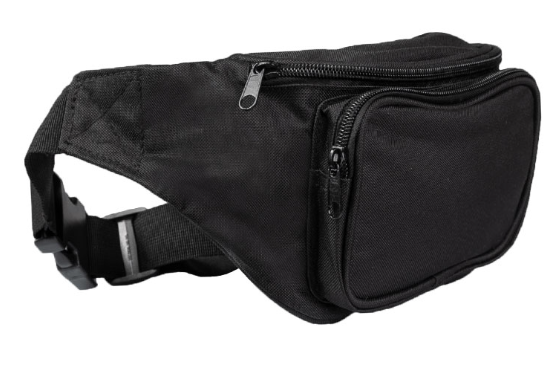 Сумка поясна Mil-Tec Gurteltasche Fanny Pack Schwartz Чорний (13512002) - фото 2