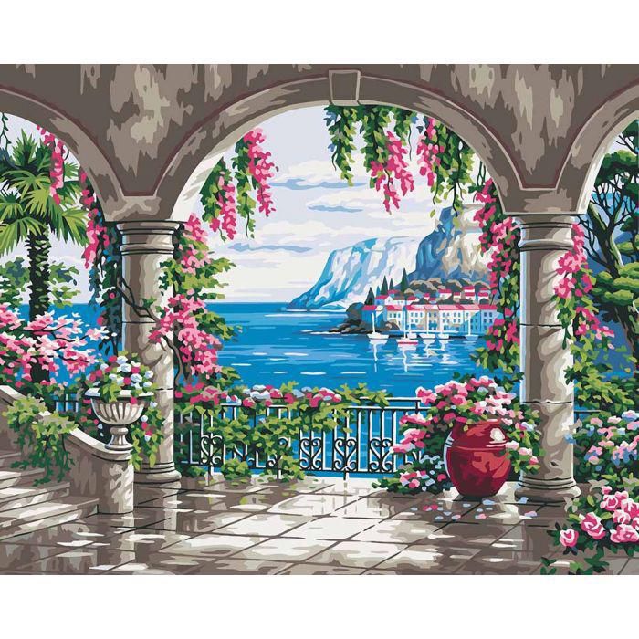 Картина по номерам Идейка Райское место 40x50 см (skl-КНО2235)