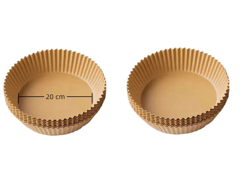 Форми в аерогриль круглі одноразові з пергаменту силіконізовані 20 см 50 шт. (29506) - фото 9 Форми в аерогриль круглі одноразові з пергаменту силіконізовані 20 см 50 шт. (29506) - фото 9