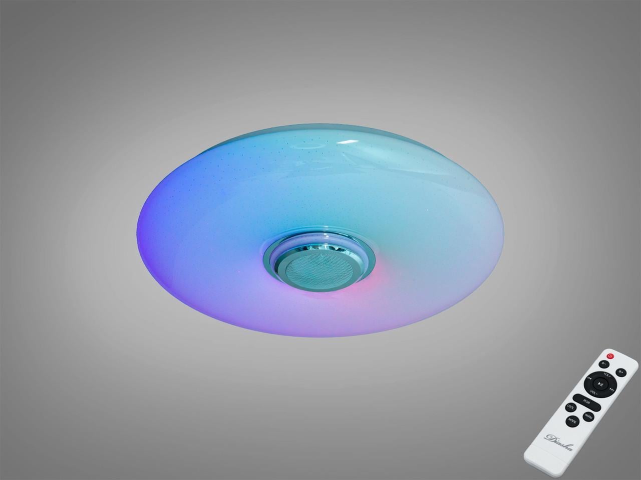 Люстра потолочная светодиодная TUYA 80Вт RGB Bluetooth Белый (2989241251)