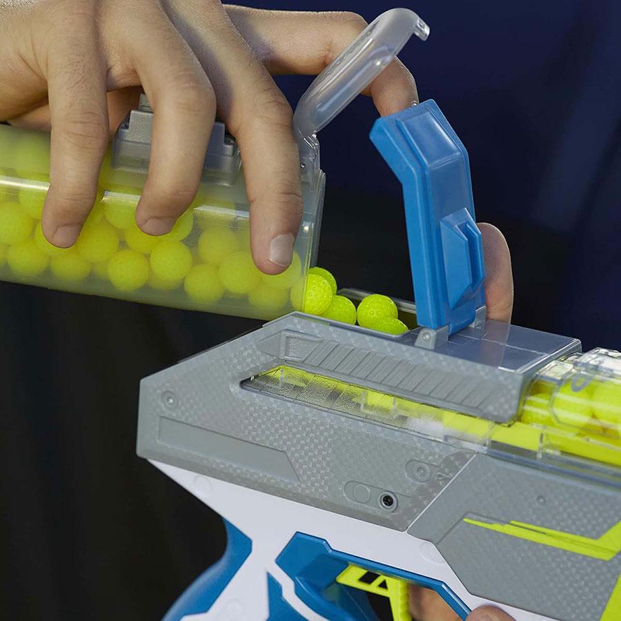 Бластер Nerf Hyper Rush-40 (E8912) - фото 5 Бластер Nerf Hyper Rush-40 (E8912) - фото 5