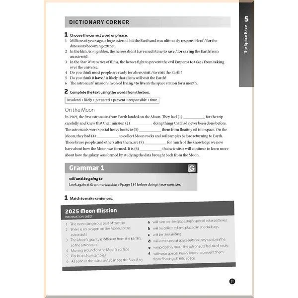 Рабочая тетрадь Laser 3rd Edition B1 Workbook with key and audio CD - фото 3