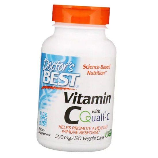 Витамин C Doctor's Best Vitamin C with Q-C 120 Veg Caps