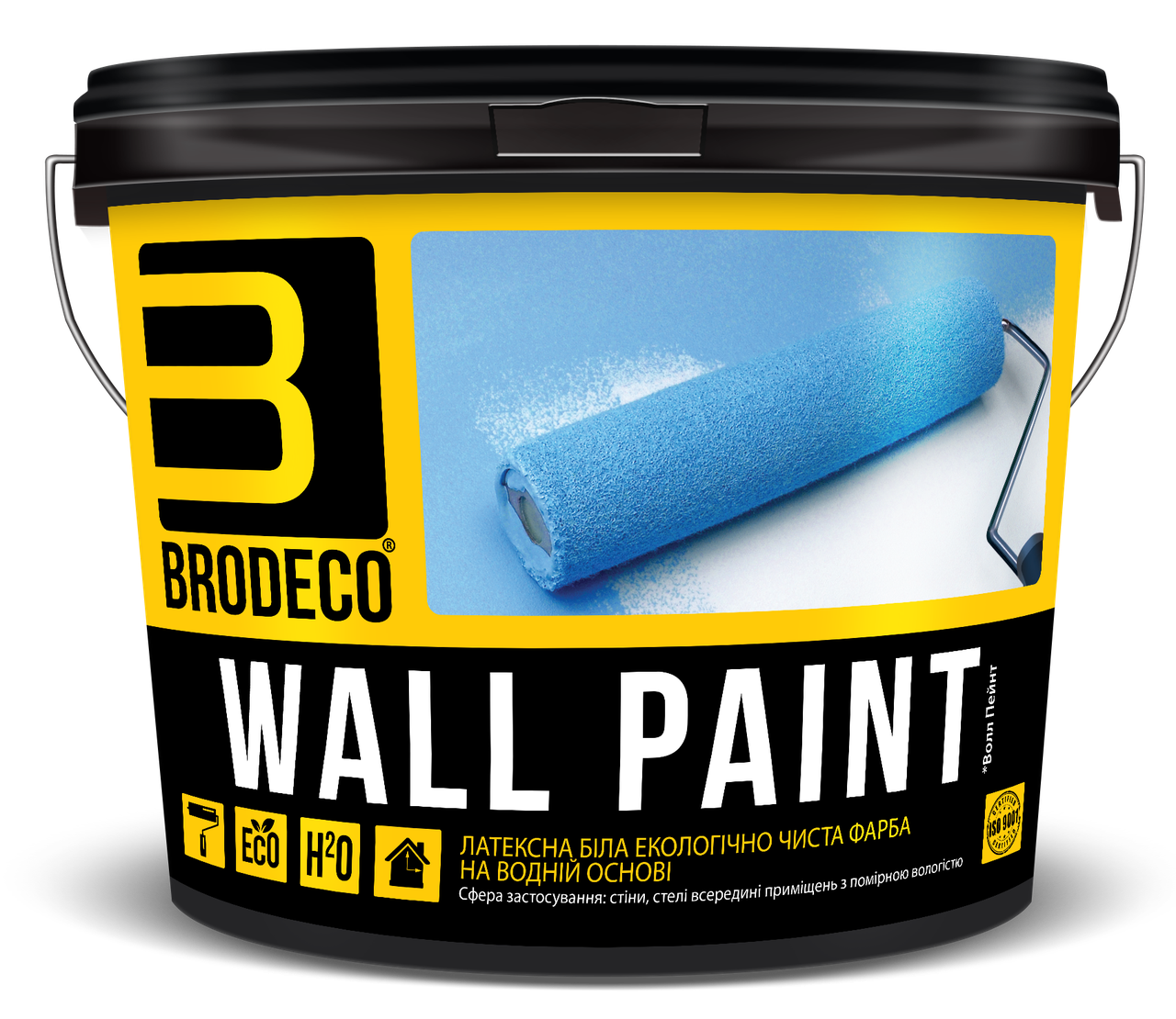 Краска латексная Brodeco Wall Paint 2,5 л (E26) - фото 1 Краска латексная Brodeco Wall Paint 2,5 л (E26) - фото 1