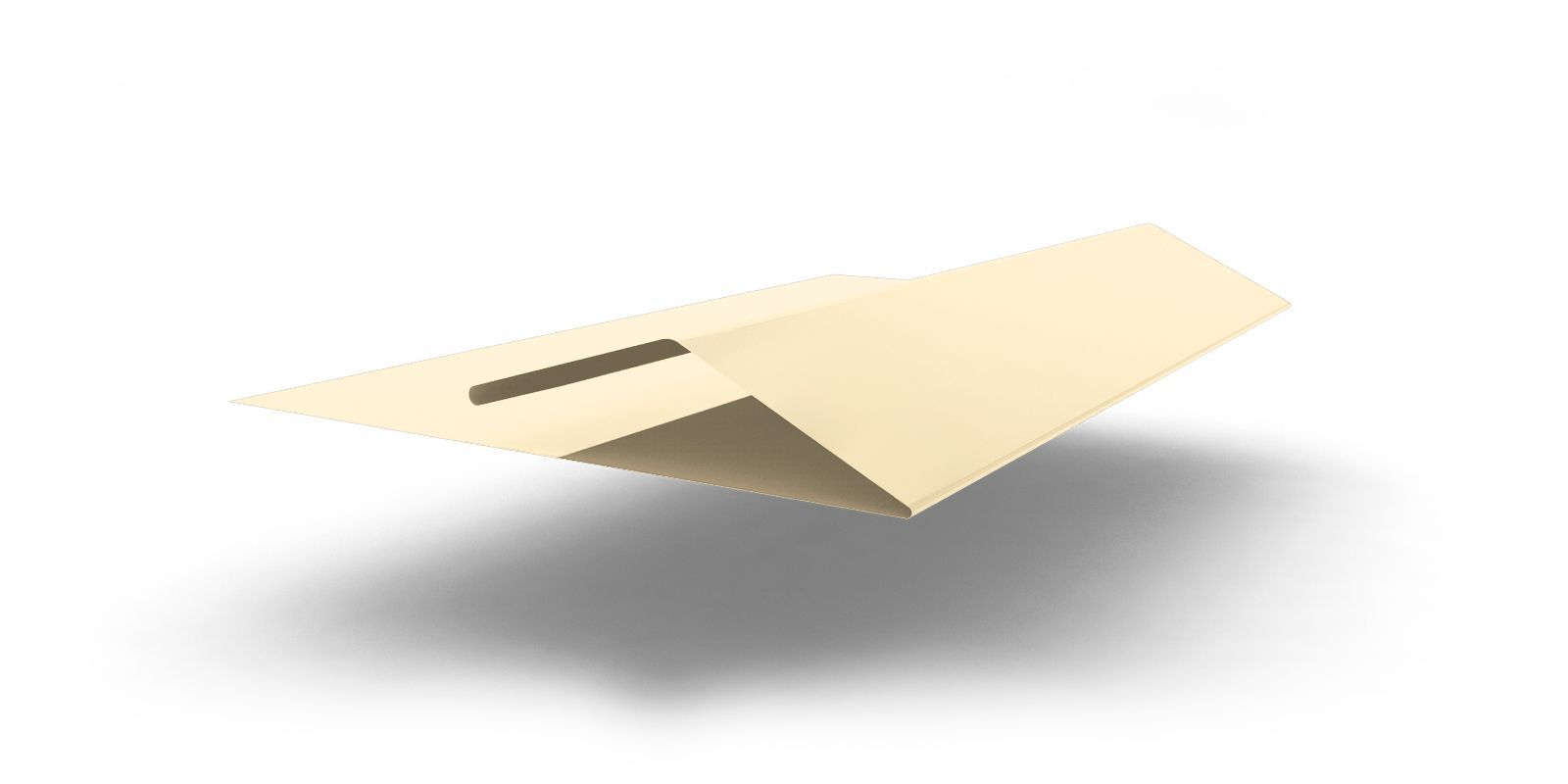 Стартовая планка к металлосайдингу 2м глянец RAL 1015 Стартовая планка к металлосайдингу 2м глянец RAL 1015