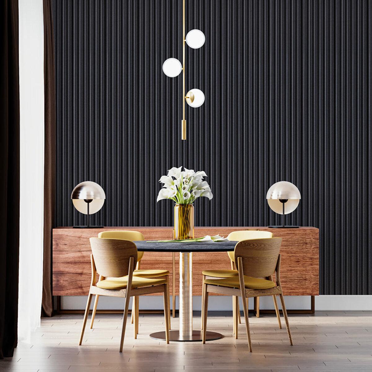 Рейка стеновая декоративная WPC D 3000x150x9 мм Антрацит (SW-00001869) - фото 7 Рейка стеновая декоративная WPC D 3000x150x9 мм Антрацит (SW-00001869) - фото 7