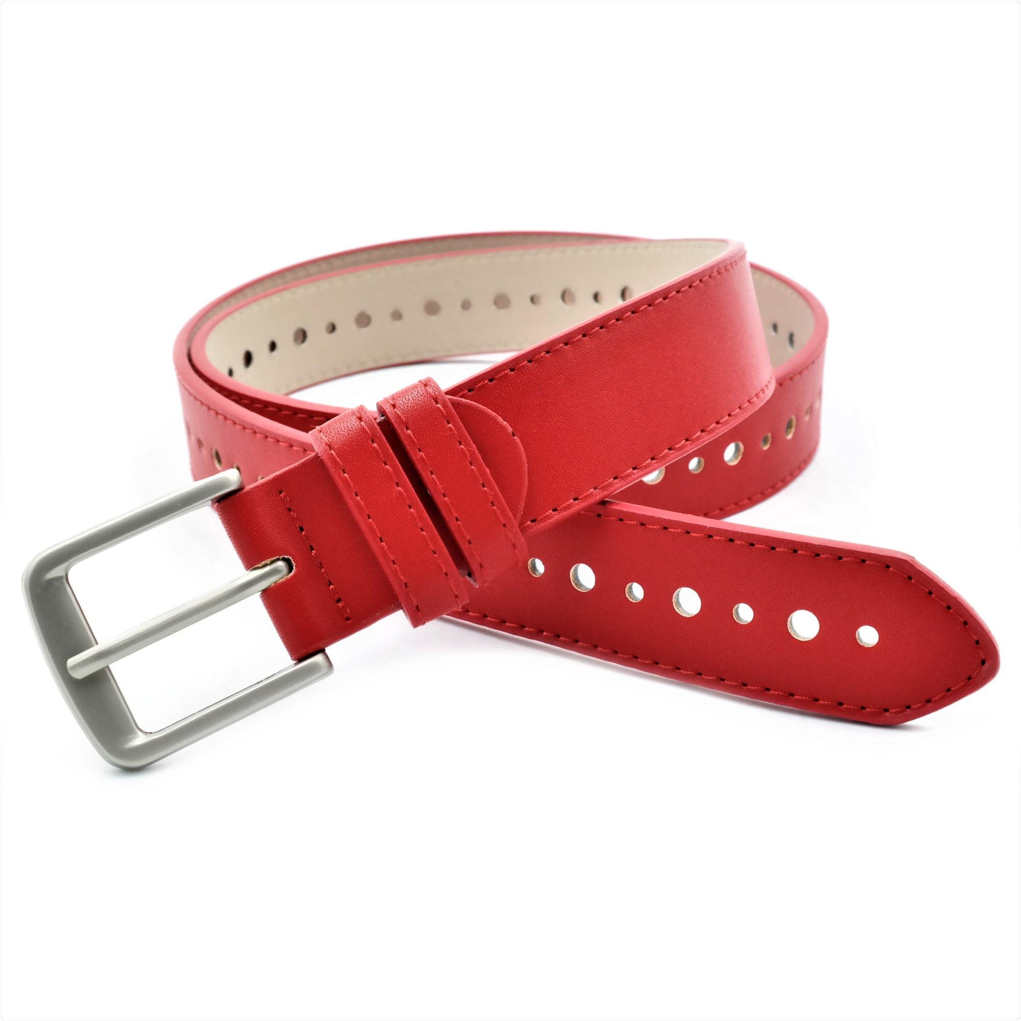 Женский ремень Weatro Красный (ek-zh-28kit-003)