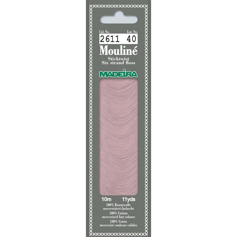 Нити 2611 Mouline Фиолетово-античный