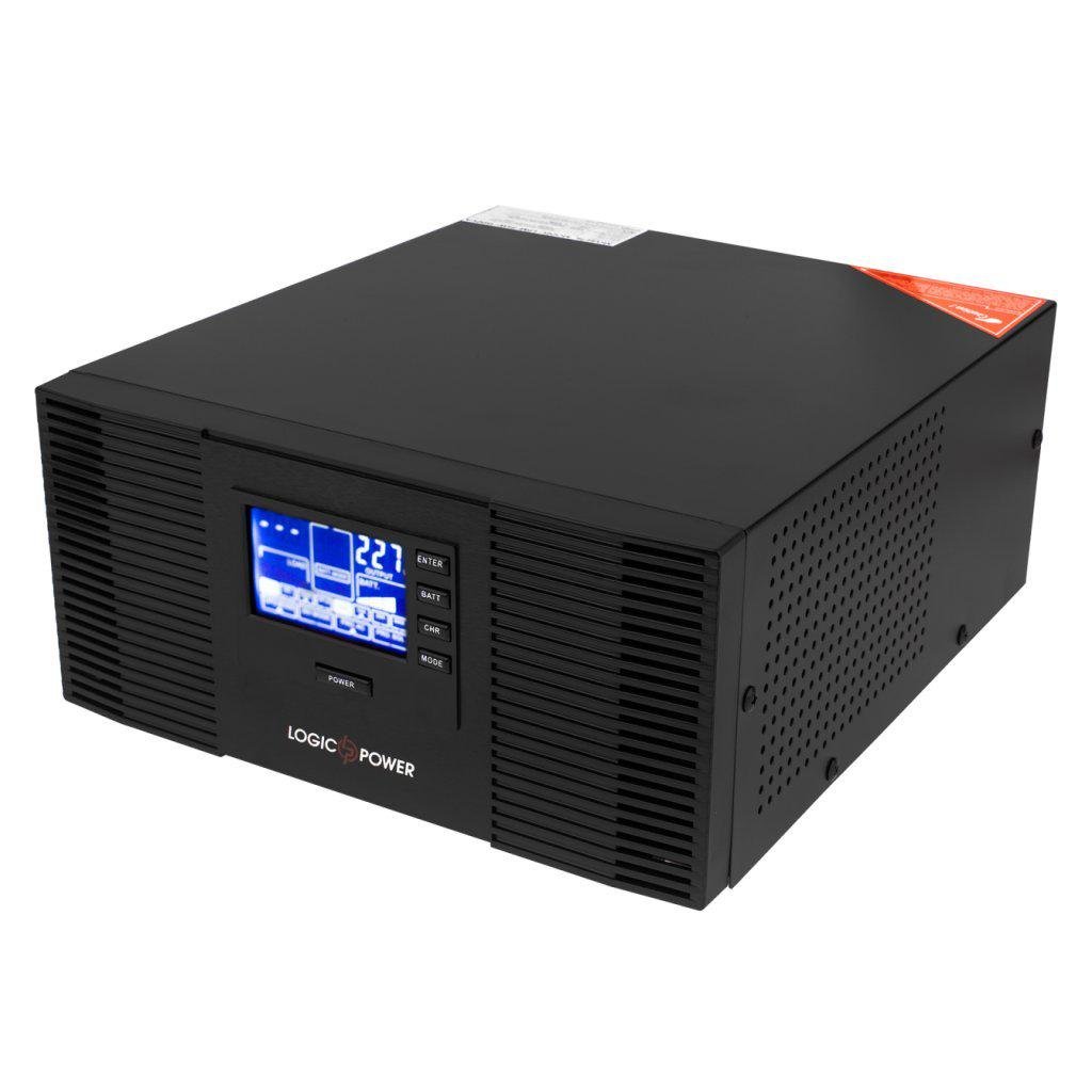 Источник бесперебойного питания с правильной синусоидой LogicPower LPM-PSW-1500VA 1050W 12V для котлов и аварийного освещения (23690232)