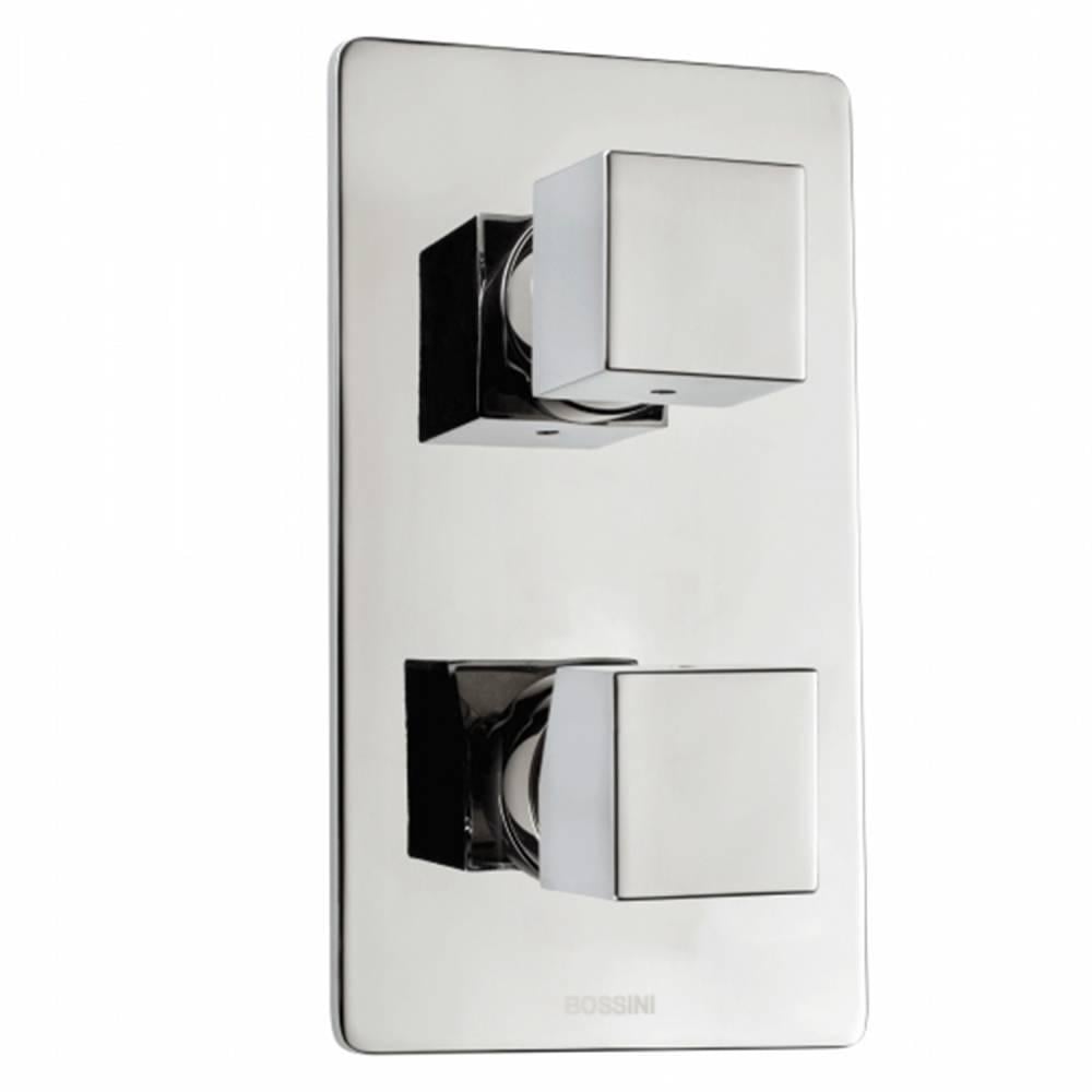 Зовнішня частина змішувача Bossini Cube Z00062000030005 з перемикачем Хром (144585)