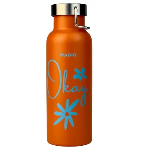 Термобутылка Magio MG-1041O 500 мл Оранжевый (8-6-4698334)