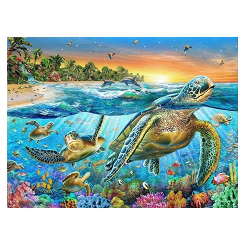 Алмазна мозаїка GB 75371 30 Морські мешканці 40х30 см (106384)