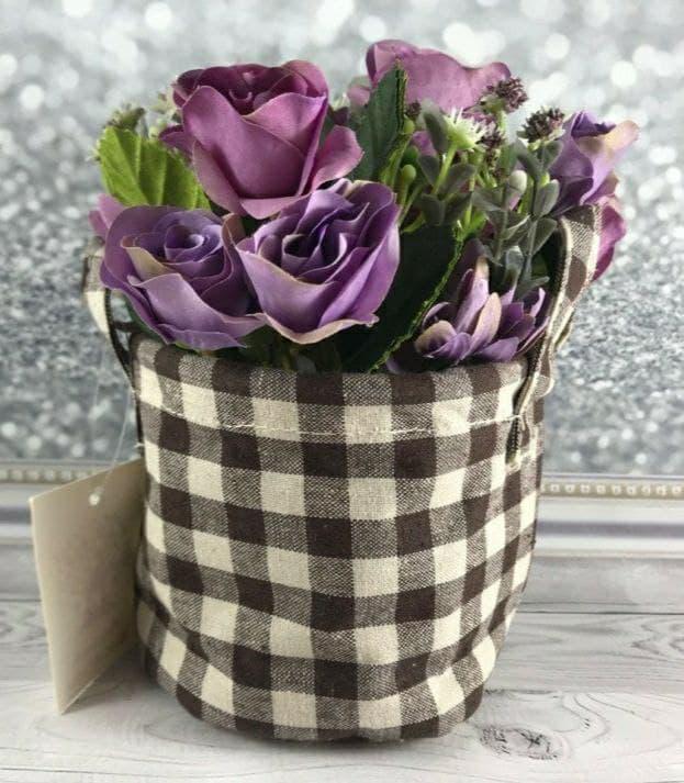 Подарочный букет в мешочке Decors N-17-8-3 Фиолетовый (DR000985)