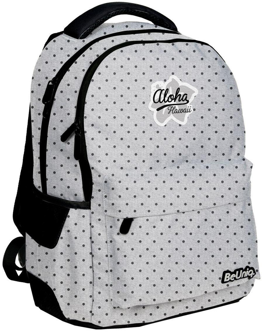 Рюкзак женский Paso BeUniq Aloha Hawaii PPAH20-2705/16 22L в горошек Серый