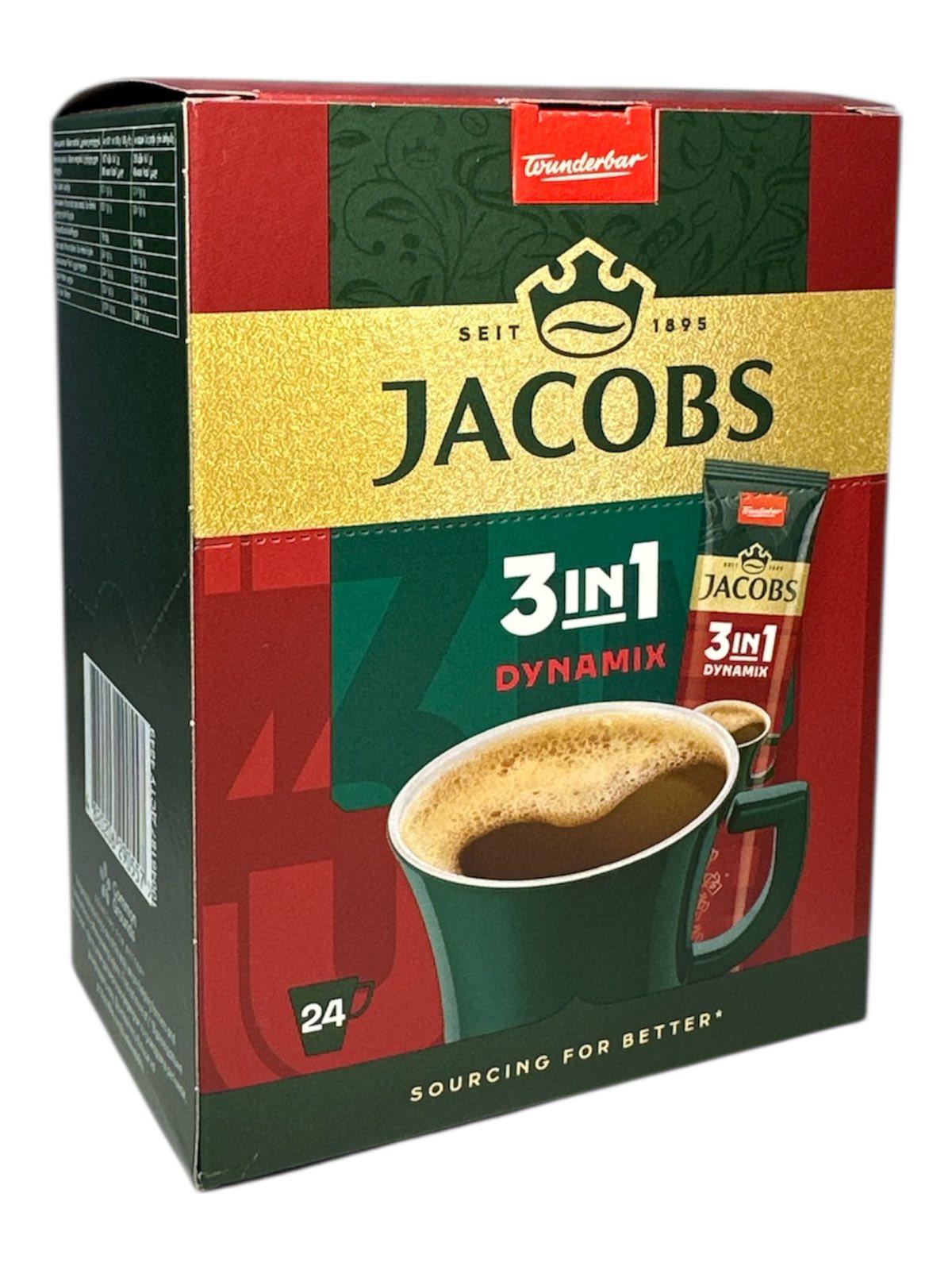 Кофе Jacobs Dynamix 3в1 24 стика 12,5 г (459)