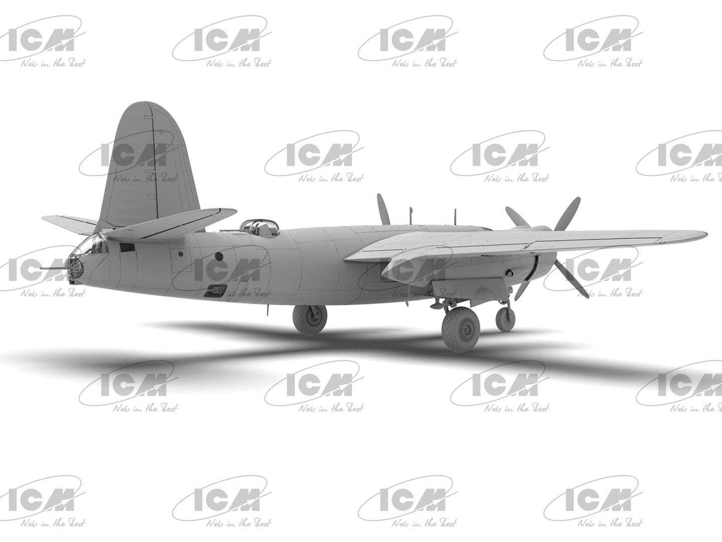 Сборная модель ICM B-26F Marauder Американский бомбардировщик 2 СВ (48325) - фото 6 Сборная модель ICM B-26F Marauder Американский бомбардировщик 2 СВ (48325) - фото 6