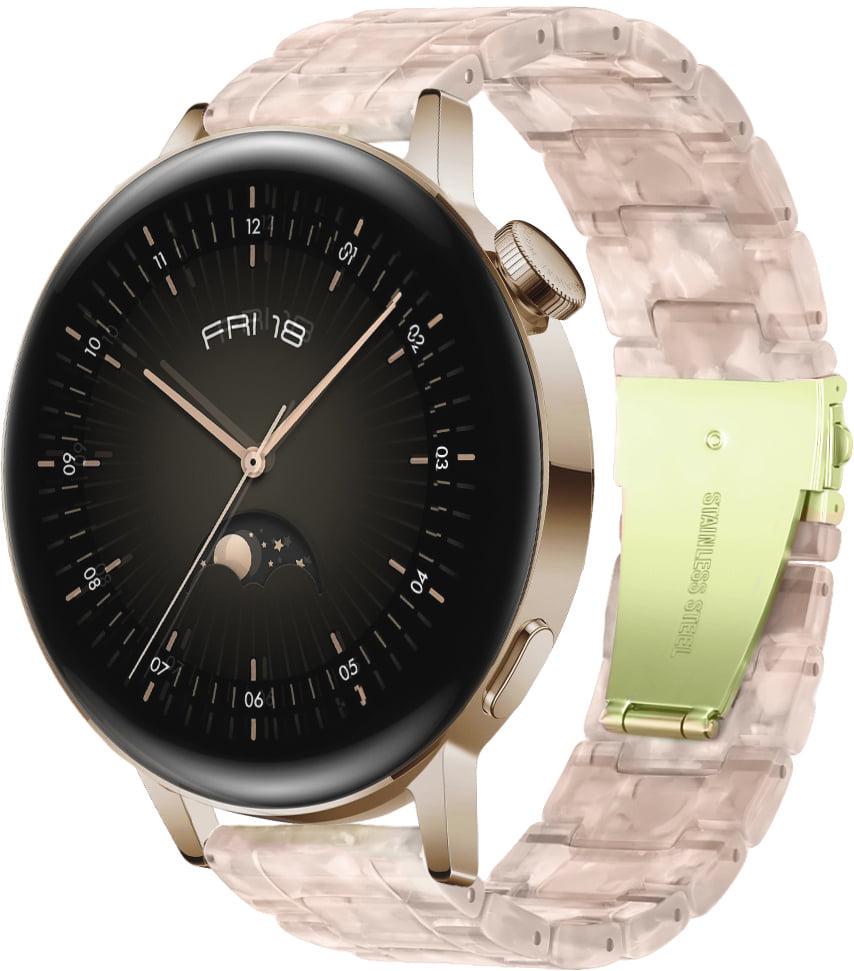Ремешок из смолы Resin для смарт-часов Huawei Watch GT3 42 мм Pink (28820-31)