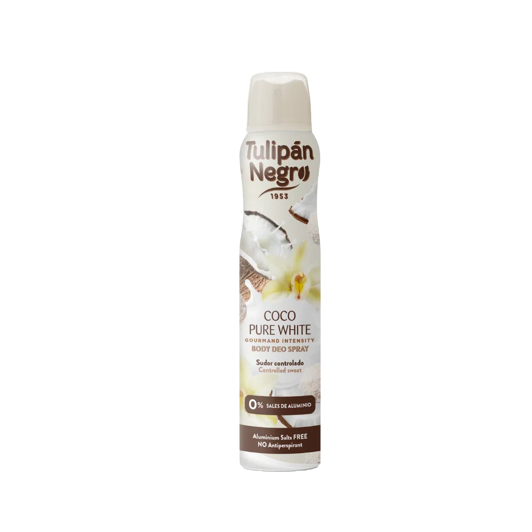 Дезодорант-спрей для тела женский Tulipan Negro "Нежный кокос" (2331196506)