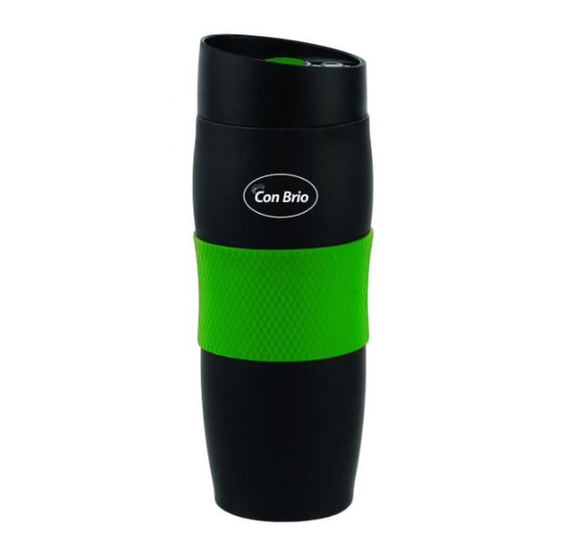 Термос Con Brio CB-366-SV нержавіюча сталь 500 мл Чорний із зеленою вставкою (2784975799) - фото 1 Термос Con Brio CB-366-SV нержавіюча сталь 500 мл Чорний із зеленою вставкою (2784975799) - фото 1