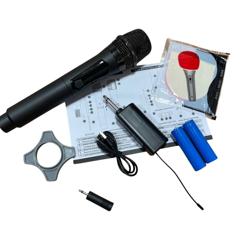 Микрофон беспроводной TTD-M10-C34 для караоке (TTD-M10-C34) Микрофон беспроводной TTD-M10-C34 для караоке (TTD-M10-C34)